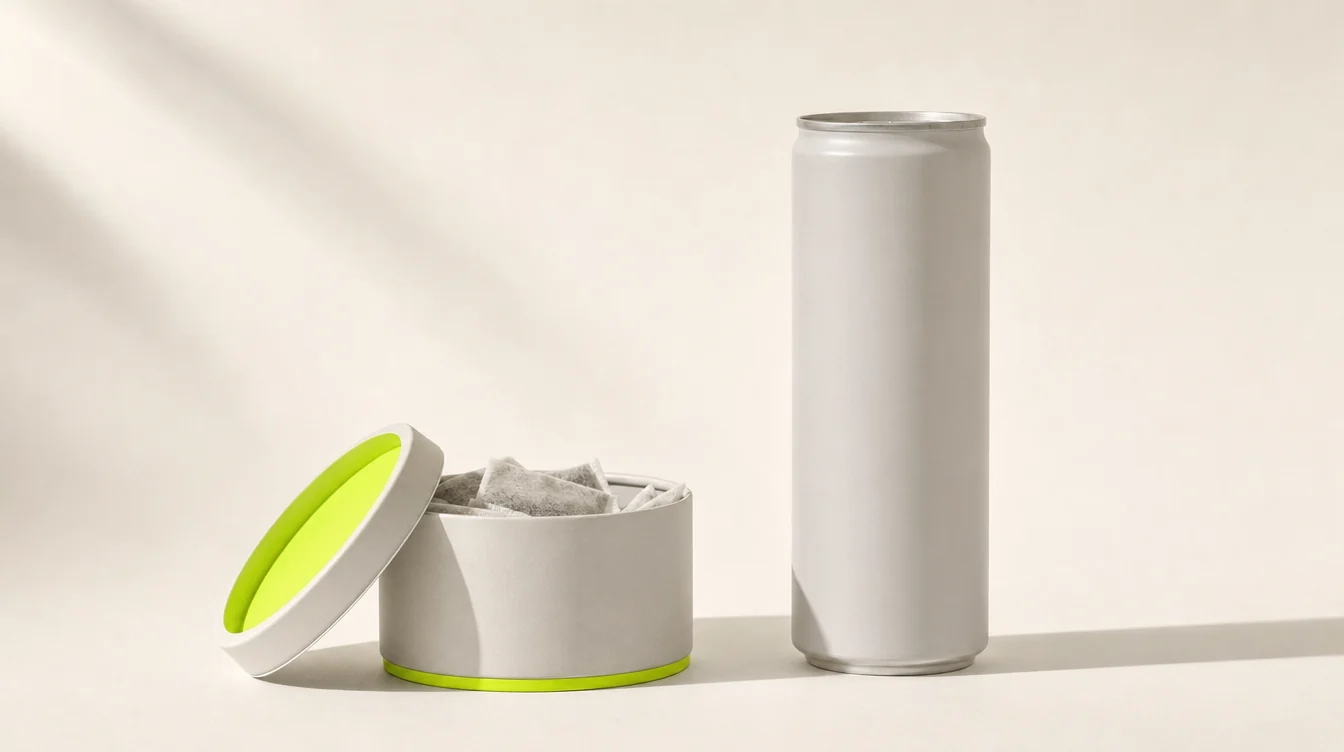 Caffeine Pouches vs Energy Drinks