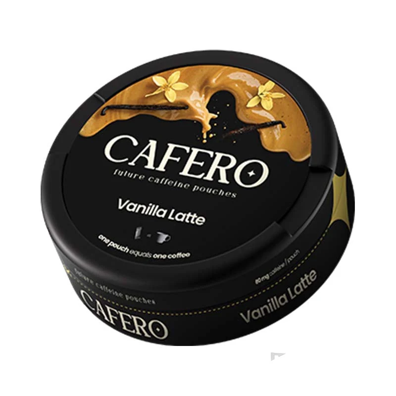 Cafero Vanilla Latte caffeine pouches