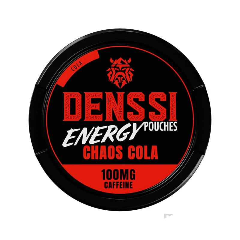 Denssi Energy Chaos Cola caffeine pouches