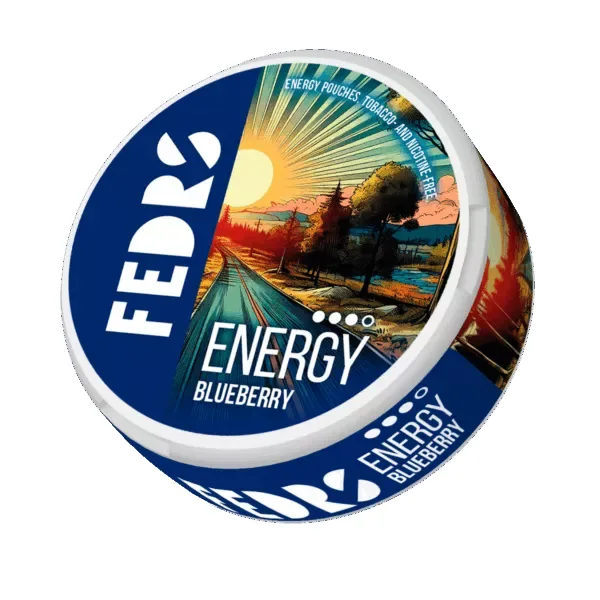 FEDRS Blueberry caffeine pouches