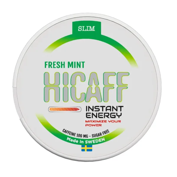 Hicaff Mint caffeine pouches