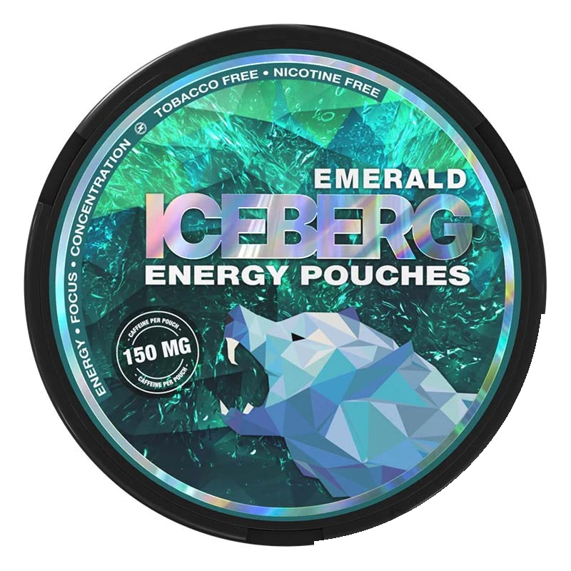 Iceberg Emerald Energy Pouches caffeine pouches