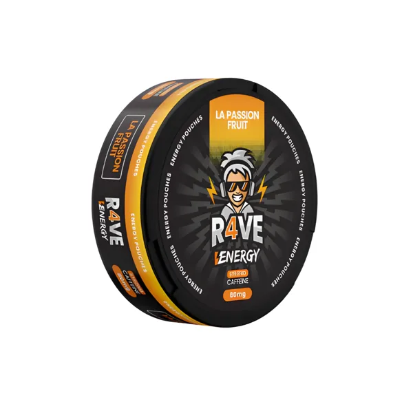 R4VE La Passion caffeine pouches