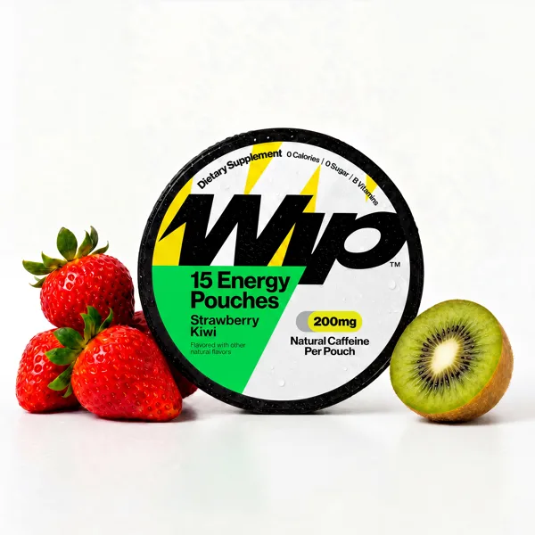 WIP Strawberry Kiwi caffeine pouches