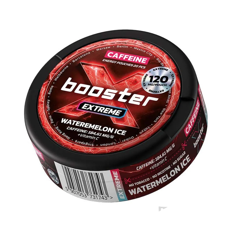 X-Booster Watermelon Ice caffeine pouches